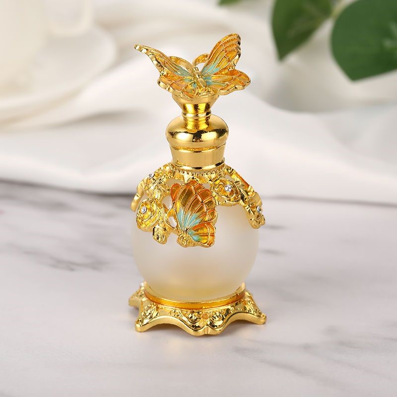 Embroidery Craft - Frasco de Armazenamento de Perfume Estilo