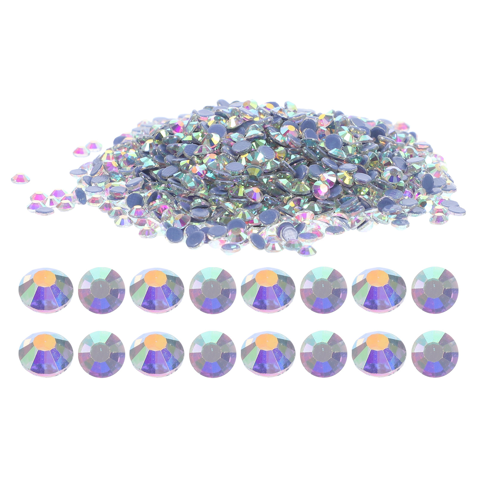 Embellishment Glue Craft - 2880 peças de strass termocolantes com
