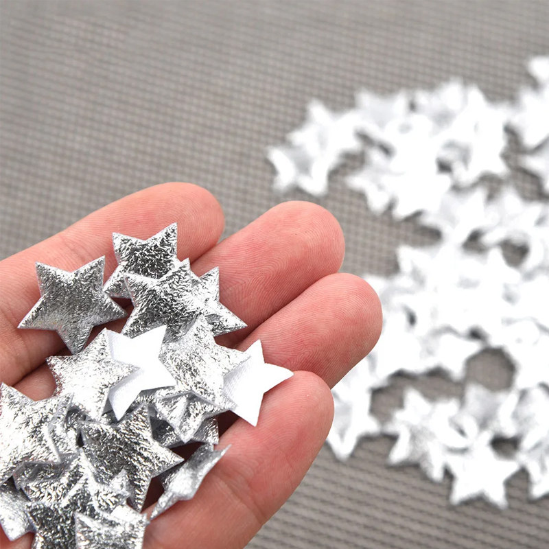 100 Peças de Estrelas Douradas - Embellishments For Scrapbooking avaliação e preço