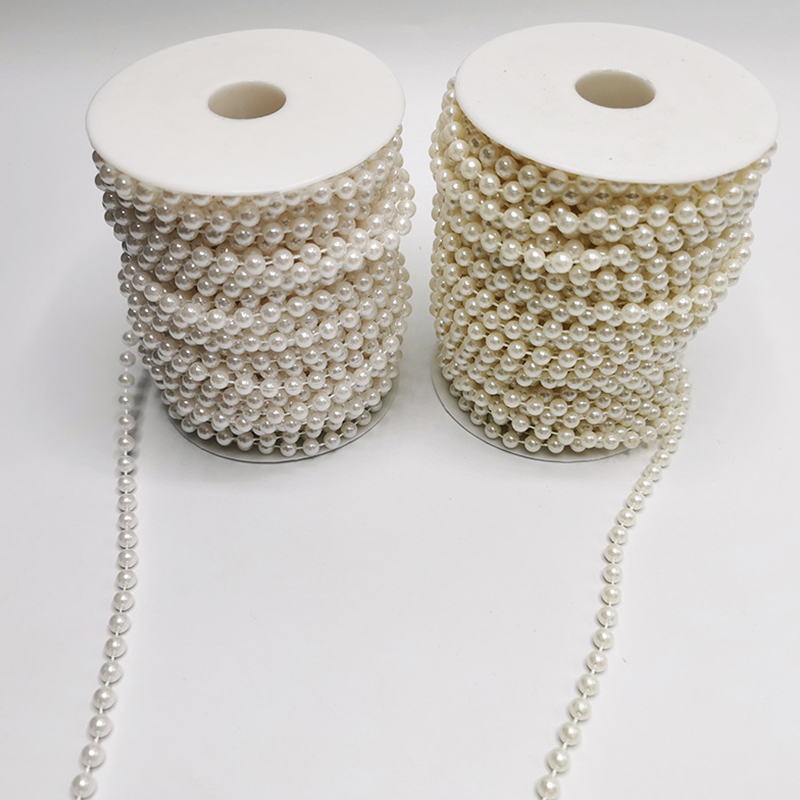 Corrente de pérola branca 5 me - Pearl Trim Chain avaliação e preço