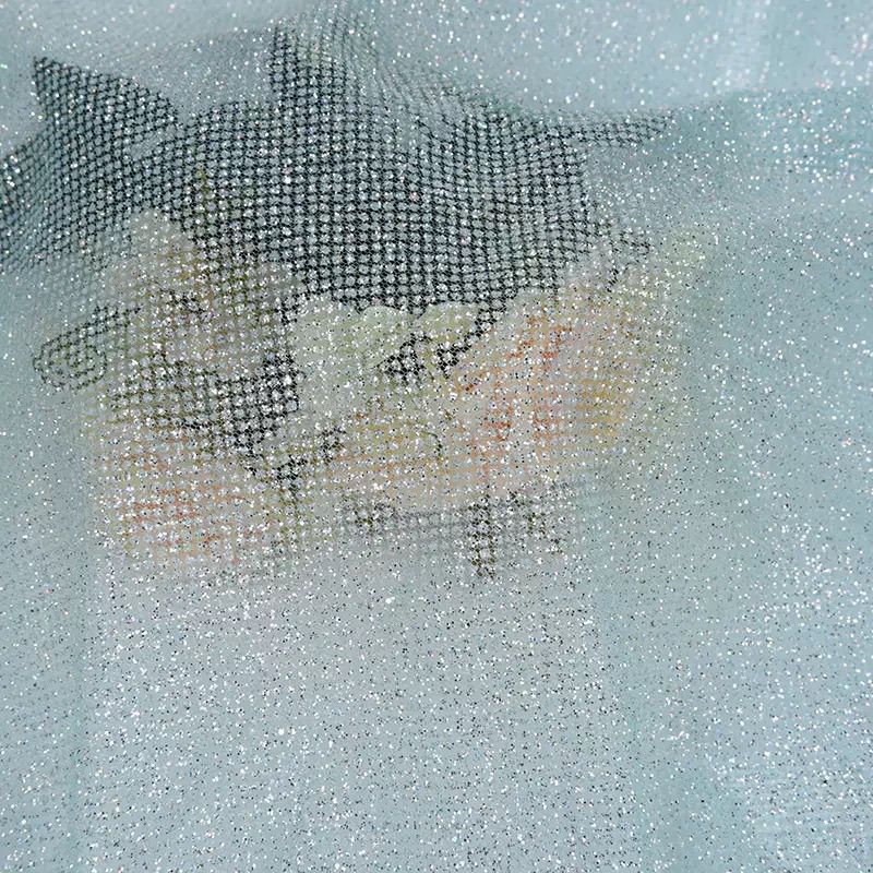 Tecido de Malha com Lantejoula - Crystal Mesh Fabric avaliação e preço