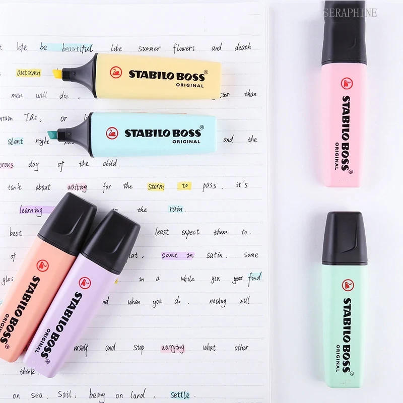 Canetas e Marcadores Pastel ST - Stabilo Marker Boss avaliação e preço