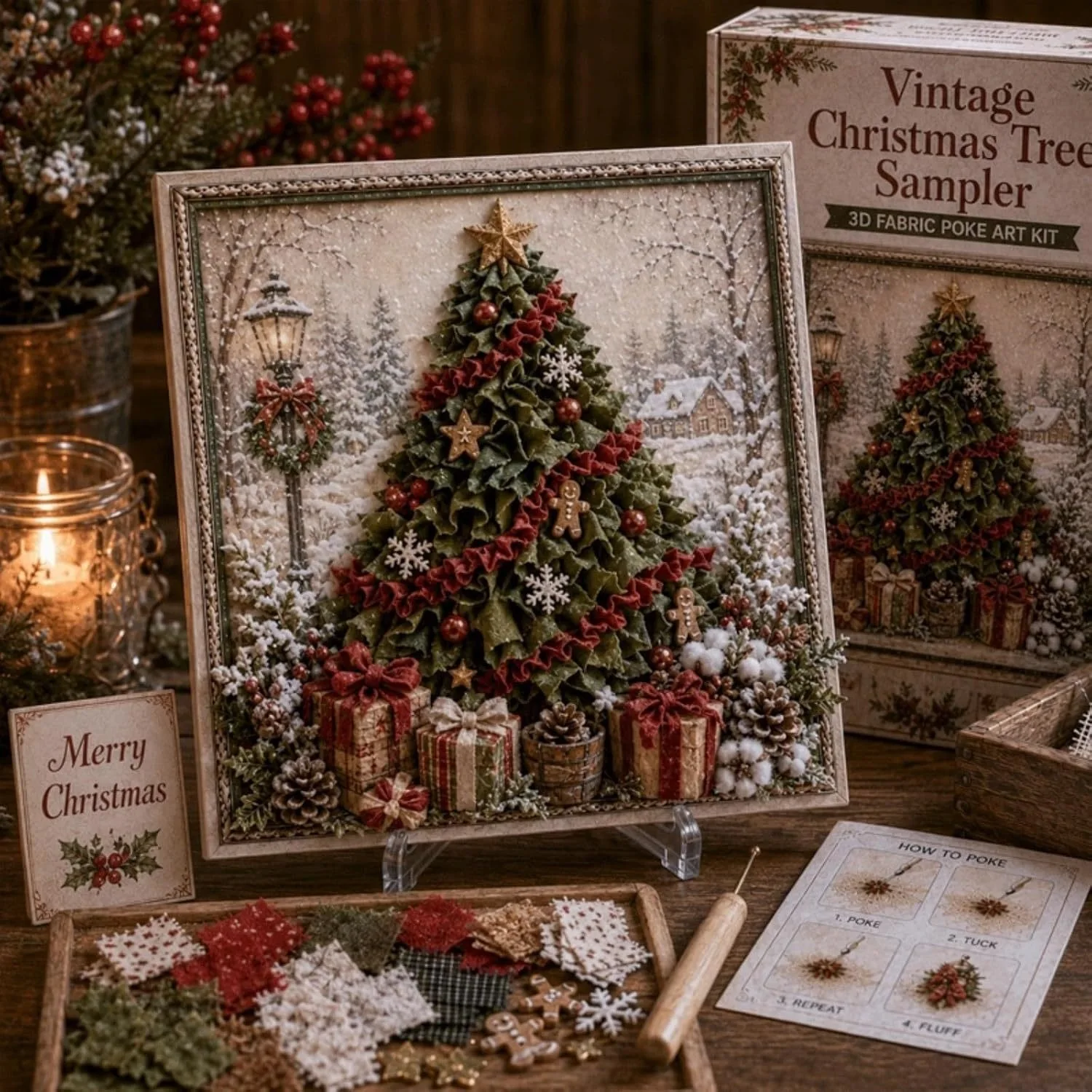 Kit DIY de Arte em Tecido com  - Embroidery Craft avaliação e preço
