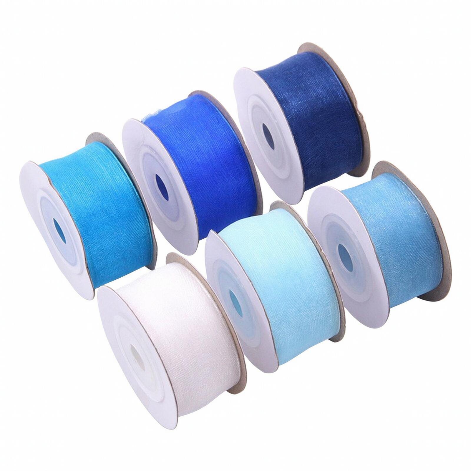 Fita de nylon translúcida em r - Organza Ribbon Spool avaliação e preço